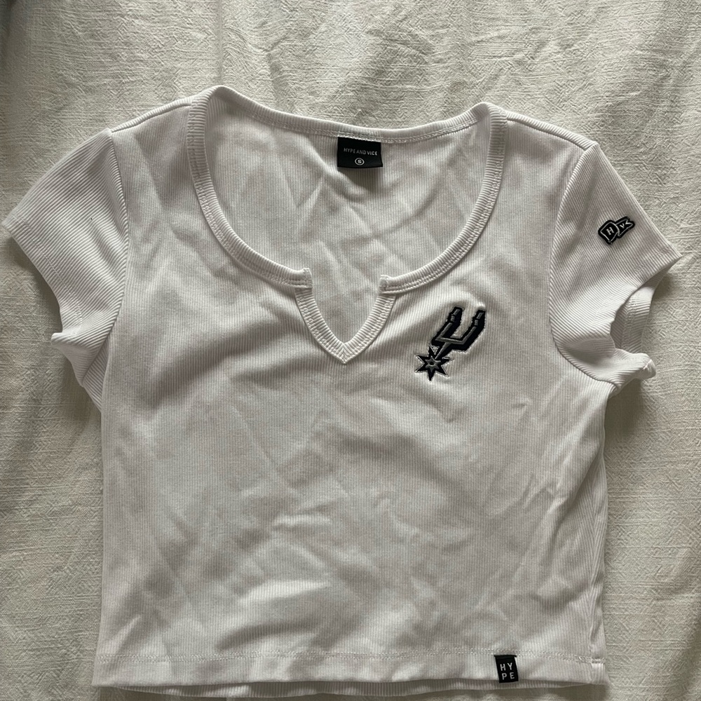 Spurs Baby Tee/Crop Top